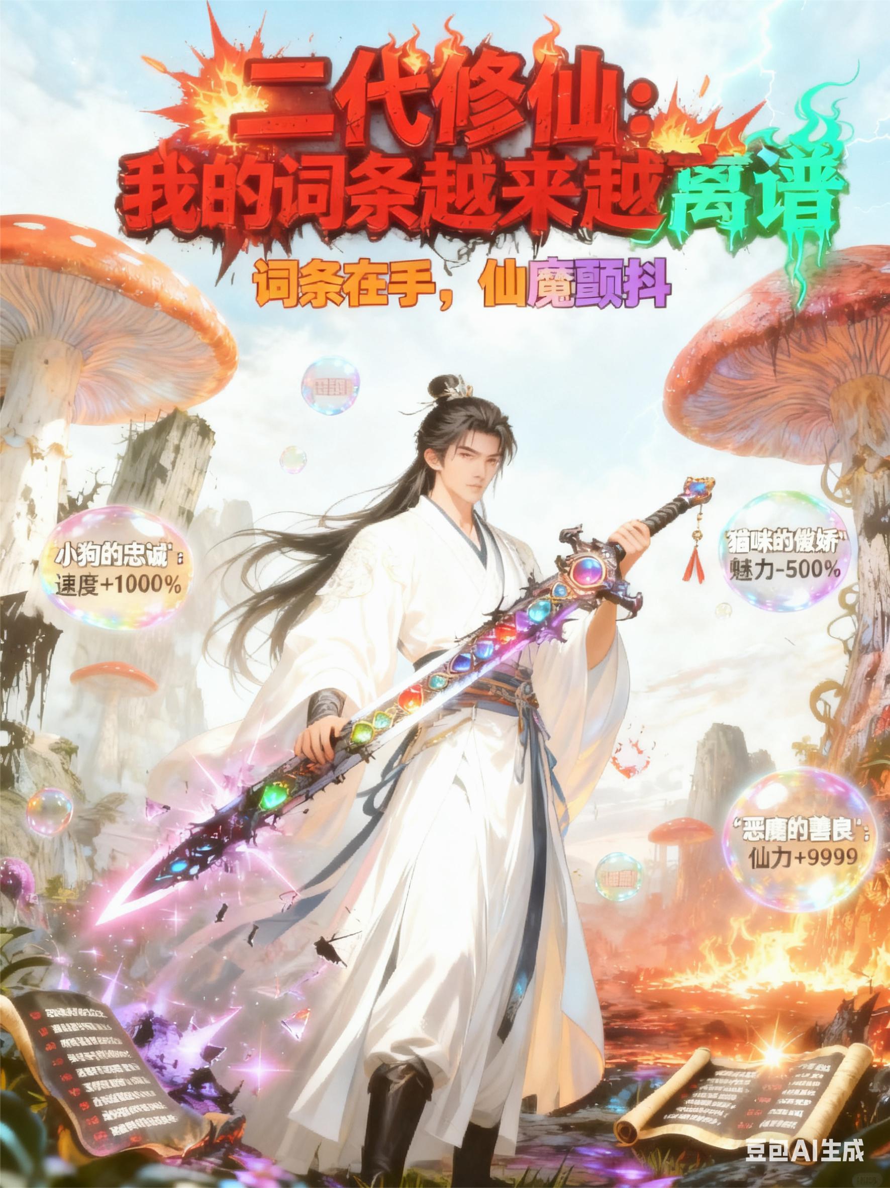 二代修仙我的词条越来越离谱